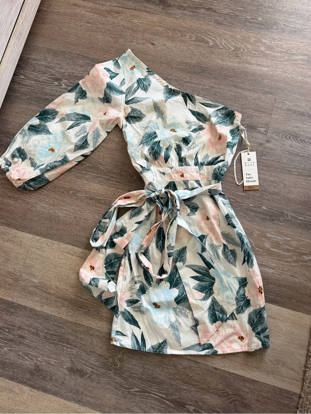 Billabong x The Salty Blonde | Sunkissed One Shoulder Dress NWT Small